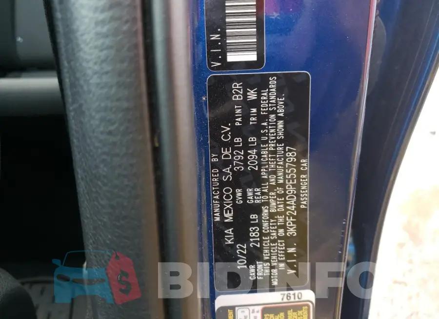 3KPF24AD9PE557987 Photo# 12
