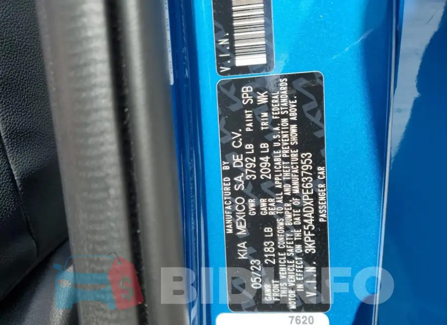 3KPF54ADXPE637953 Photo# 13