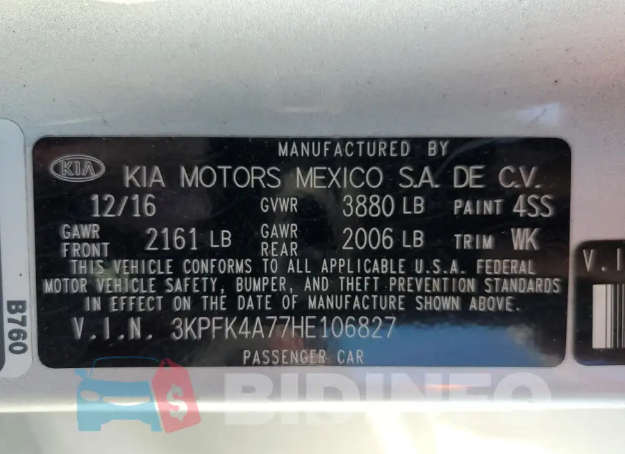 3KPFK4A77HE106827 Photo# 12