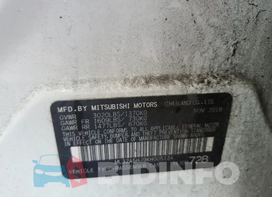ML32A5HJ9KH005124 Photo# 13