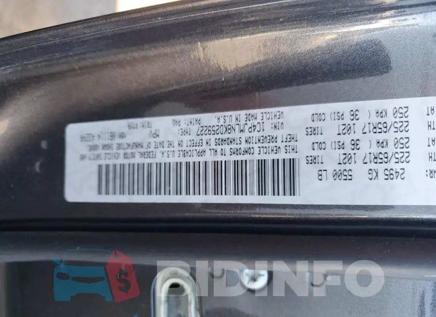 1C4PJMLN8KD259227 Photo# 14