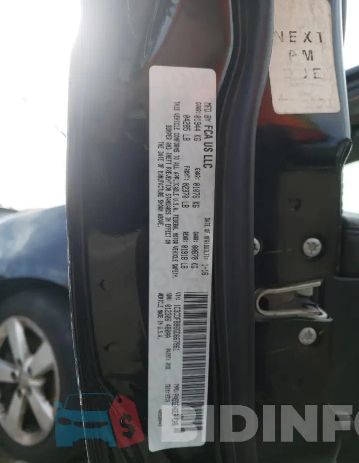 1C3CDFBB6GD667861 Photo# 12