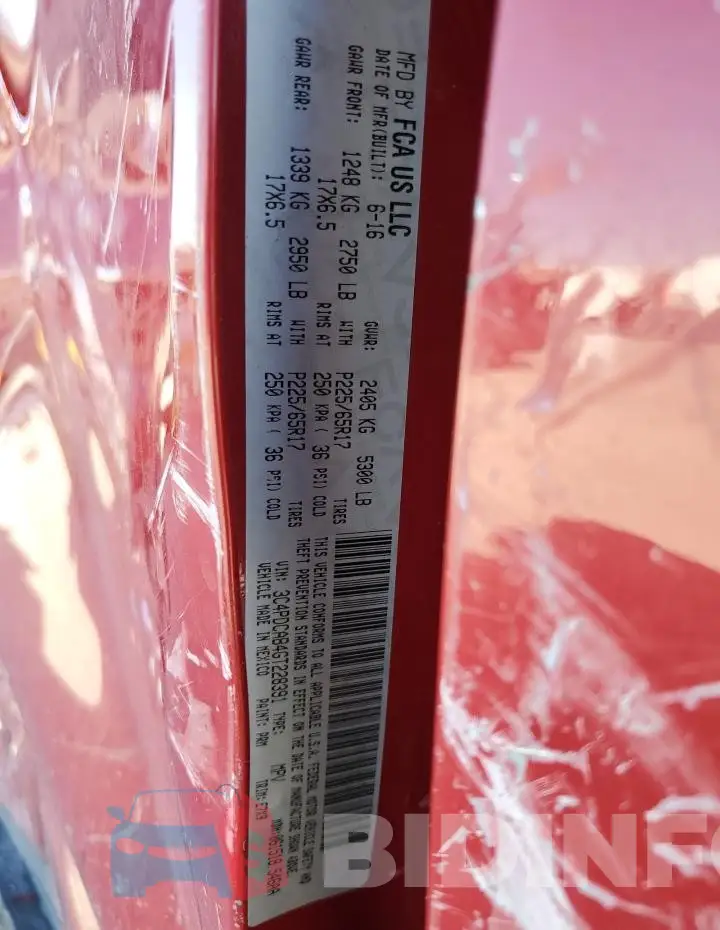 3C4PDCAB4GT228391 Photo# 13