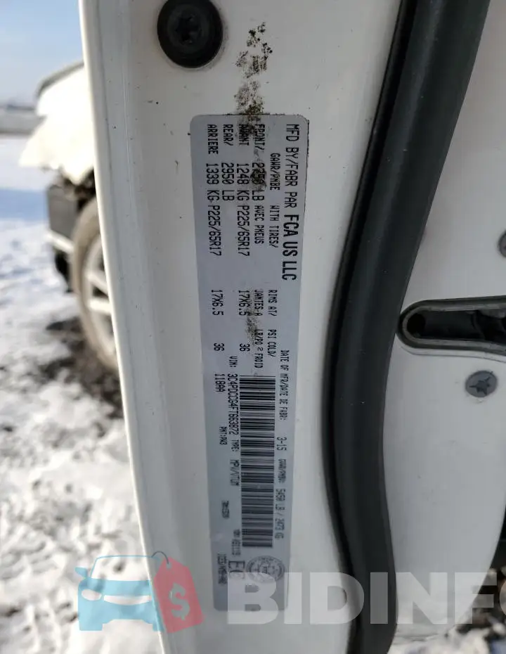 3C4PDCCG4FT663872 Photo# 14