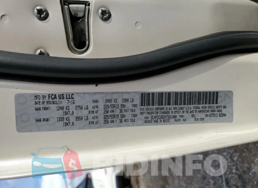 3C4PDCGB2HT501000 Photo# 14