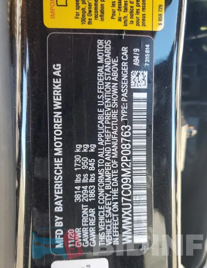 WMWXU7C09M2P08763 Photo# 13