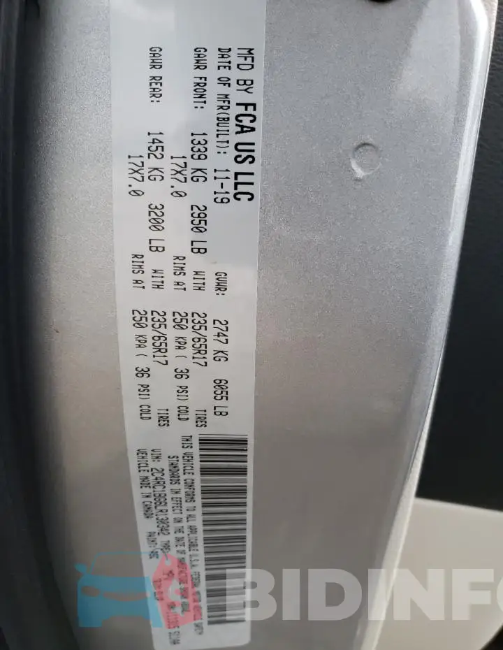2C4RC1BG6LR130342 Photo# 13