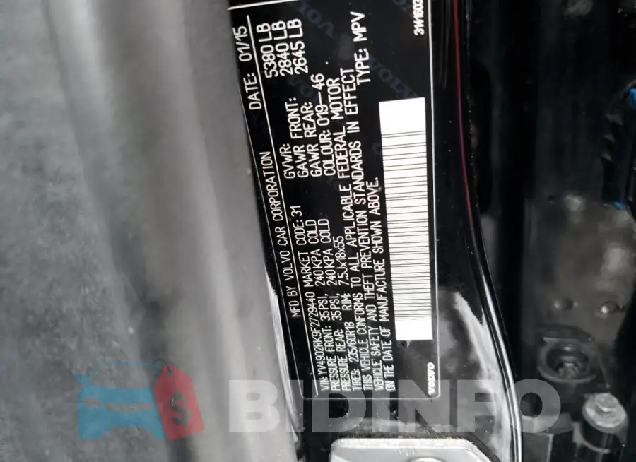 YV4902RK9F2729440 Photo# 12