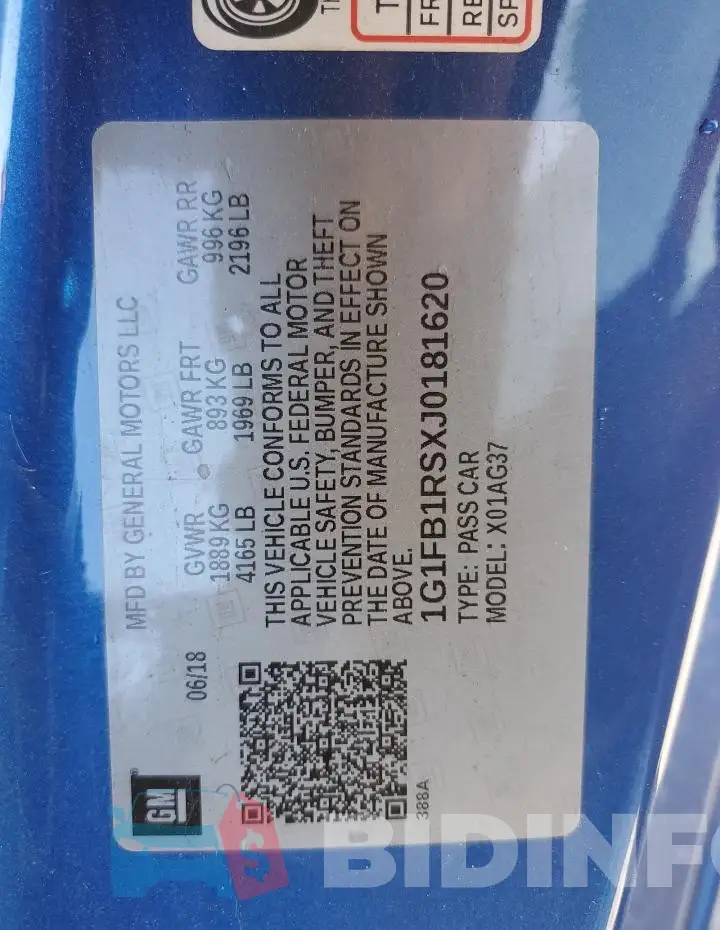 1G1FB1RSXJ0181620 Photo# 12