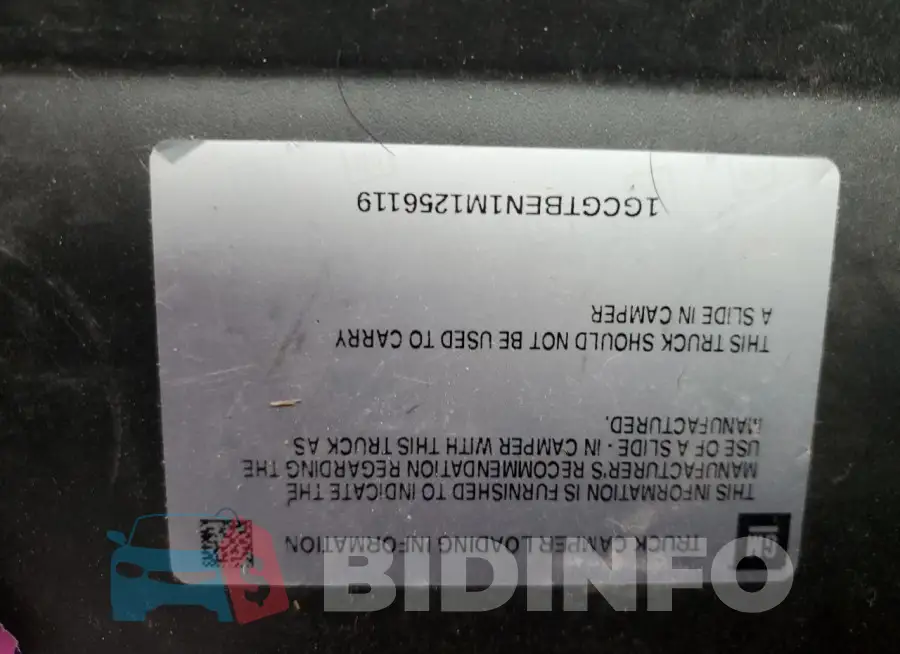 1GCGTBEN1M1256119 Photo# 12