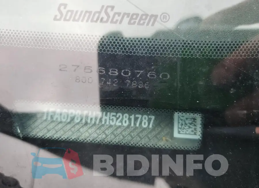 1FA6P8TH7H5281787 Photo# 12