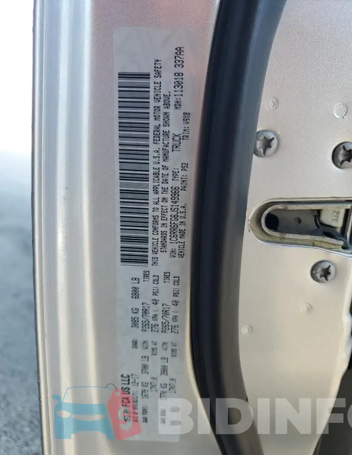 1C6RR6FG6JS149966 Photo# 12
