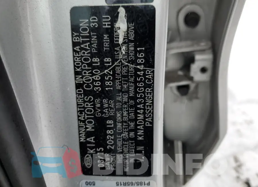 KNADM4A35G6544861 Photo# 12