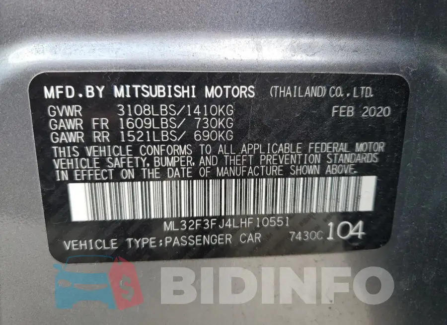 ML32F3FJ4LHF10551 Photo# 12