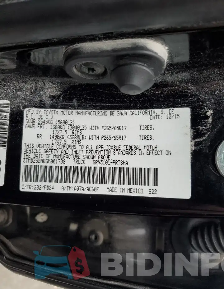 3TMDZ5BN8GM001708 Photo# 12