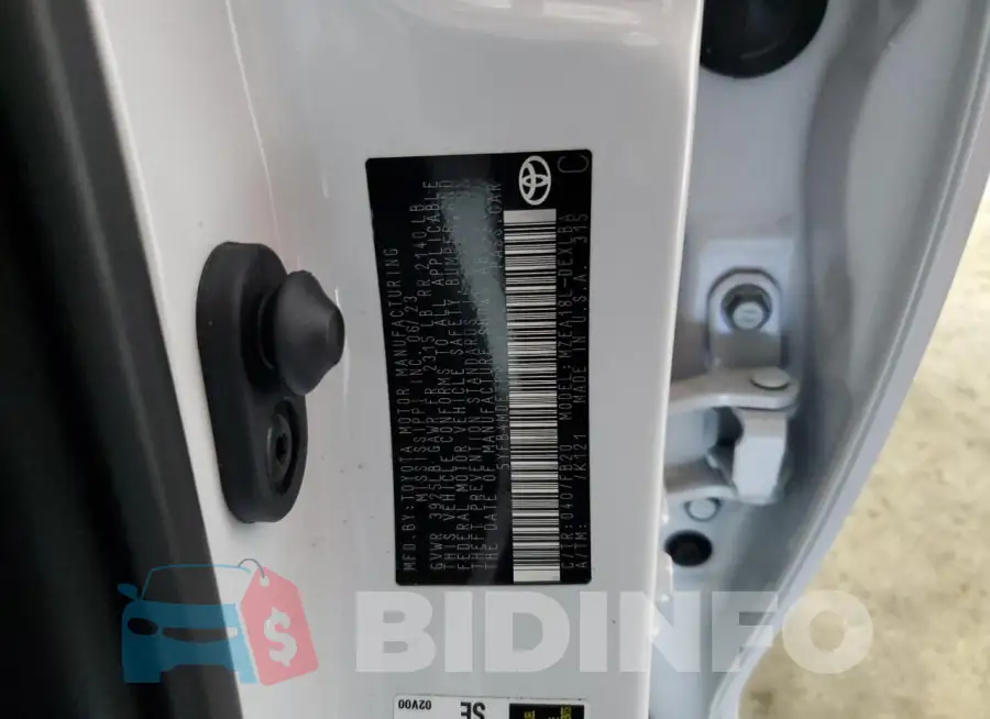 5YFB4MDE7PP053532 Photo# 12