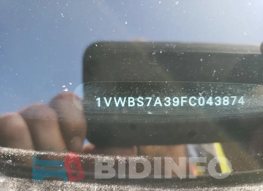1VWBS7A39FC043874 Photo# 12