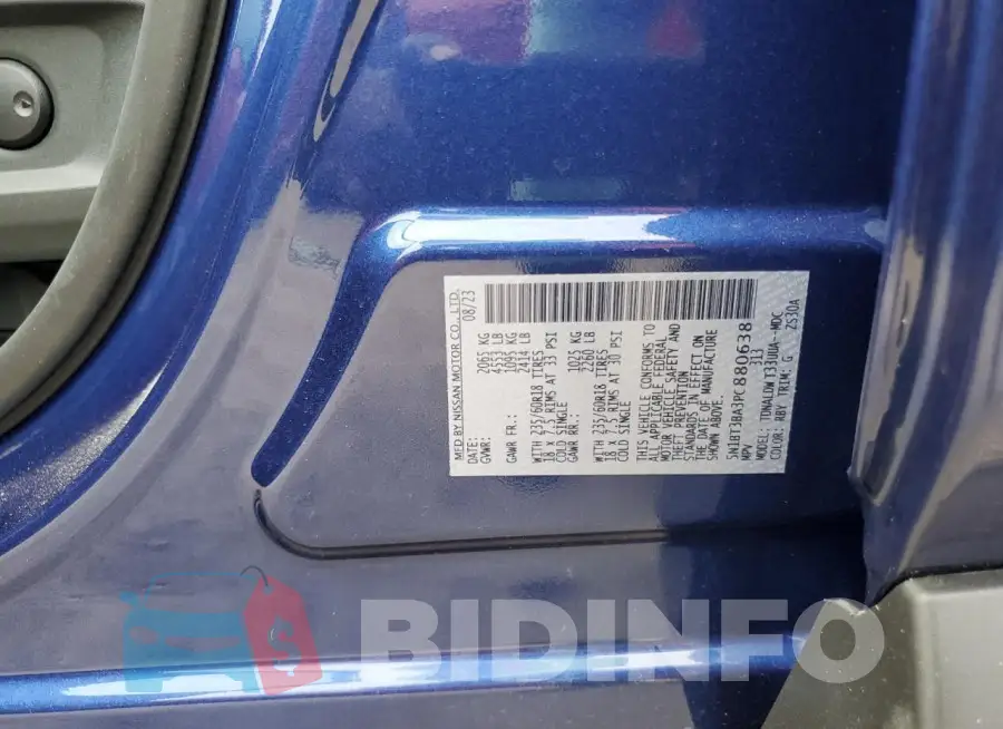 5N1BT3BA3PC880638 Photo# 13