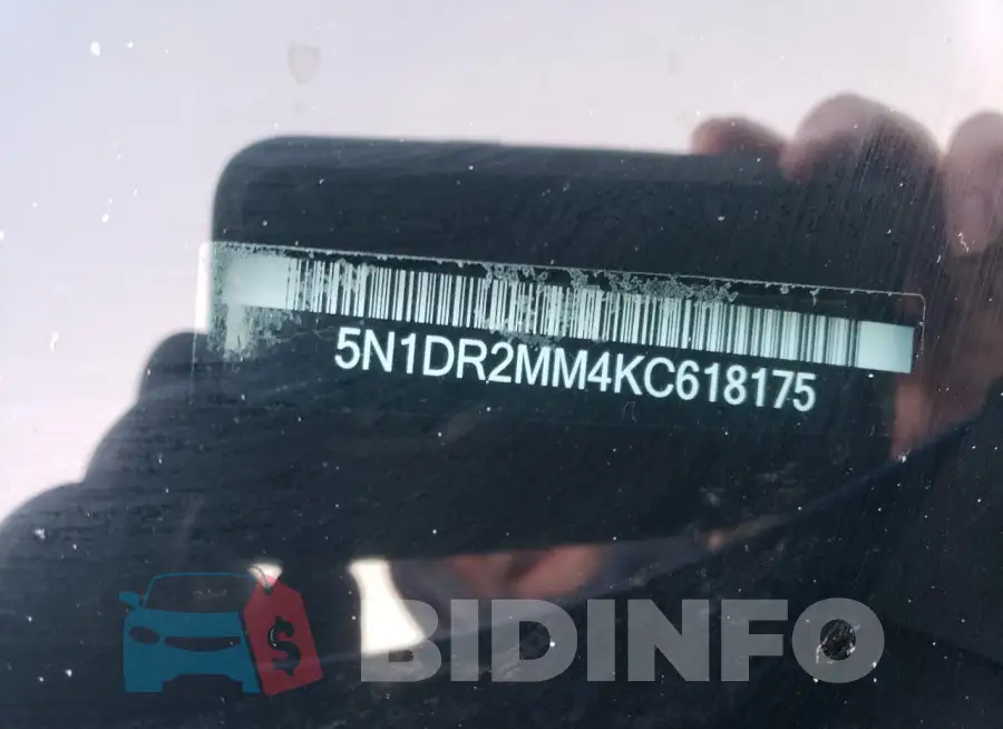 5N1DR2MM4KC618175 Photo# 13