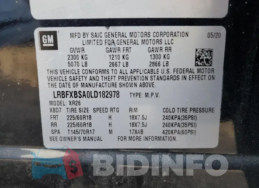 LRBFXBSA0LD182978 Photo# 13