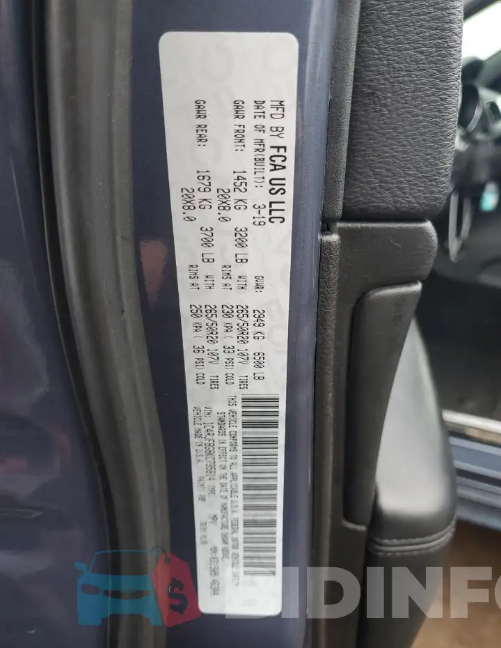1C4RJFBG8KC735814 Photo# 13