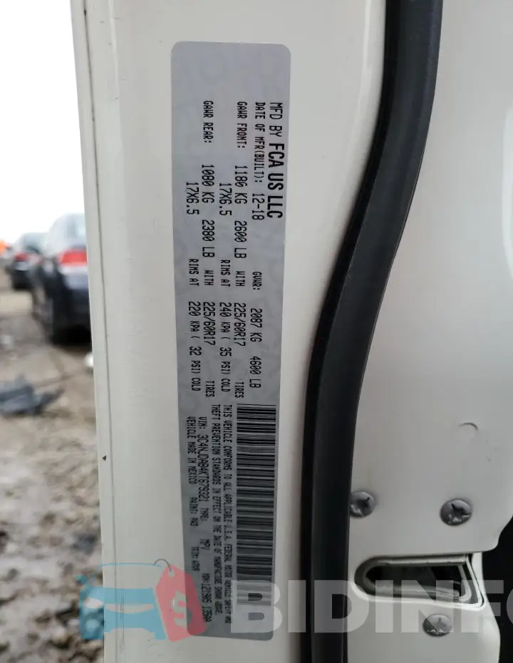 3C4NJDAB4KT679321 Photo# 12