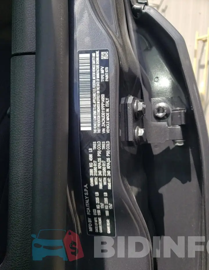 ZACNJDB11PPP14950 Photo# 14