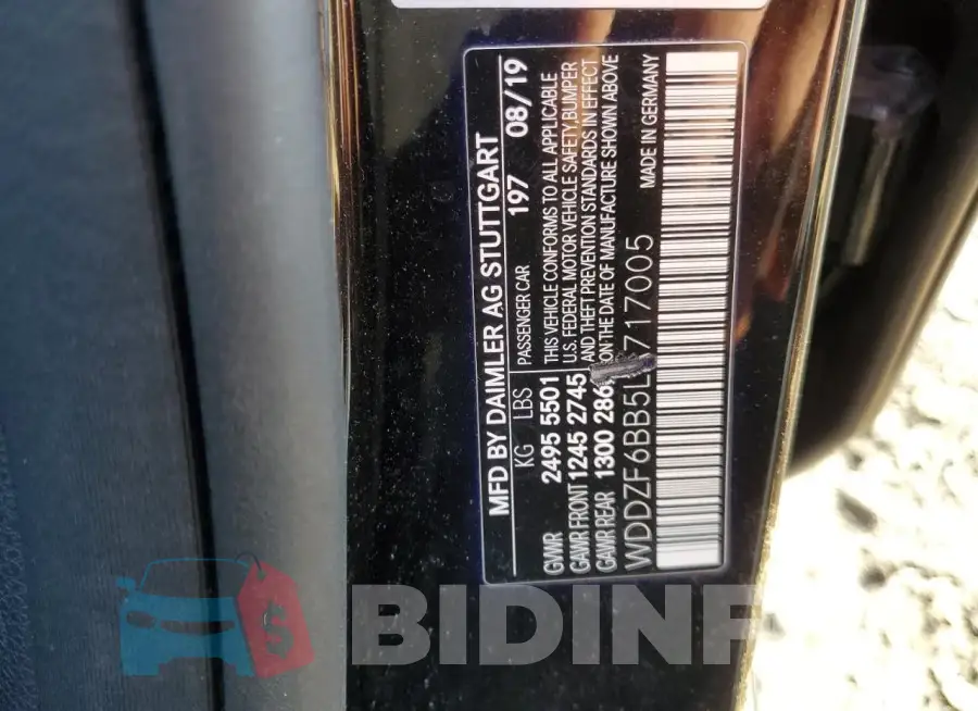 WDDZF6BB5LA717005 Photo# 12