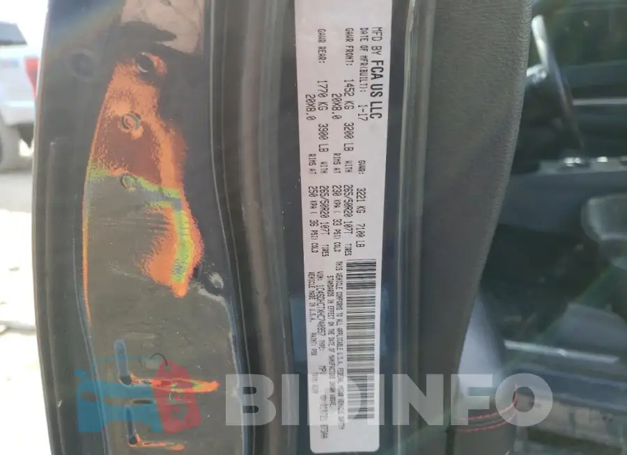 1C4SDHCTXHC740957 Photo# 14