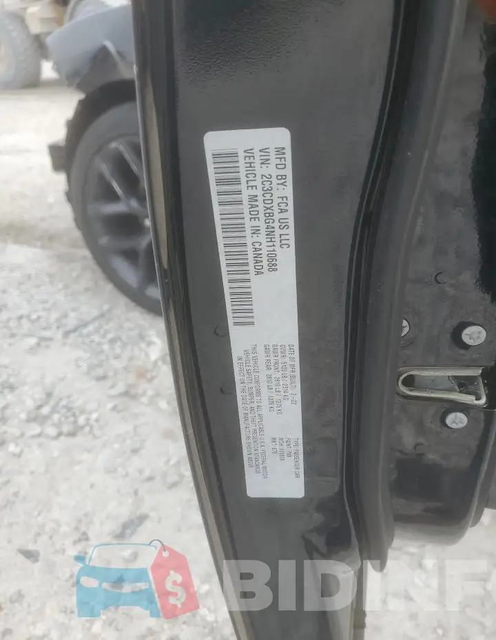 2C3CDXBG4NH110688 Photo# 12
