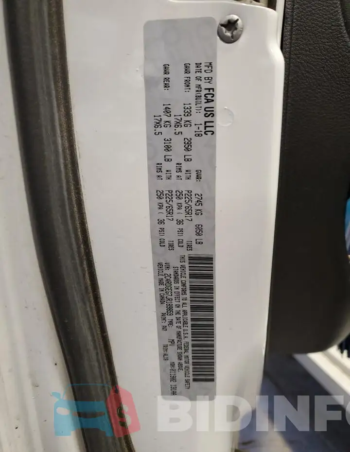 2C4RDGEG7JR189859 Photo# 12