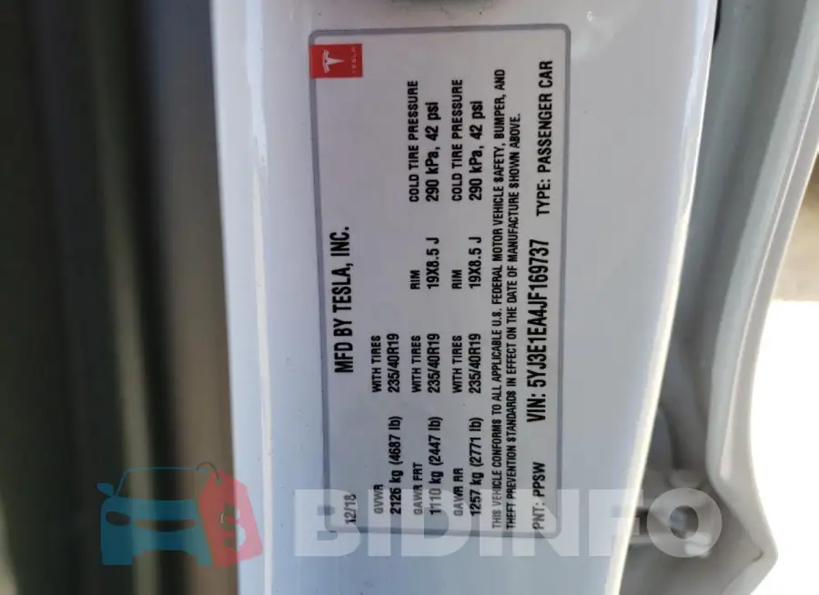 5YJ3E1EA4JF169737 Photo# 13