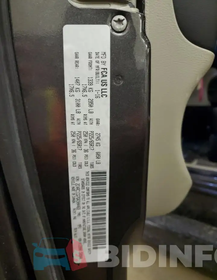 2C4RC1CG7GR304469 Photo# 13