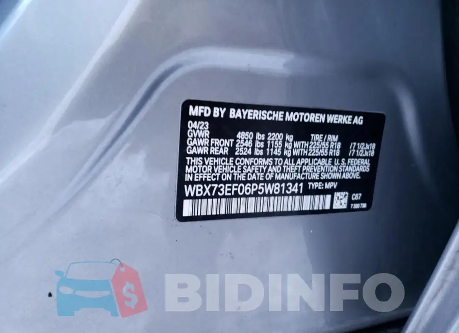 WBX73EF06P5W81341 Photo# 13