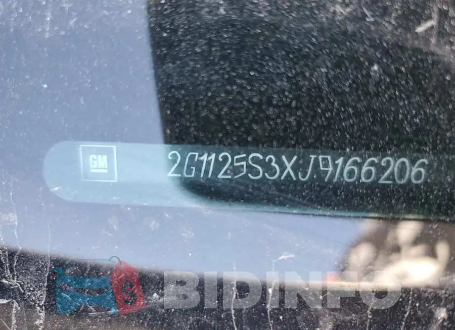 2G1125S3XJ9166206 Photo# 13