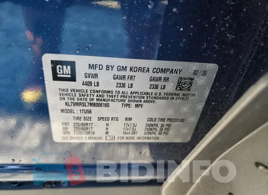 KL79MRSL7MB006165 Photo# 13