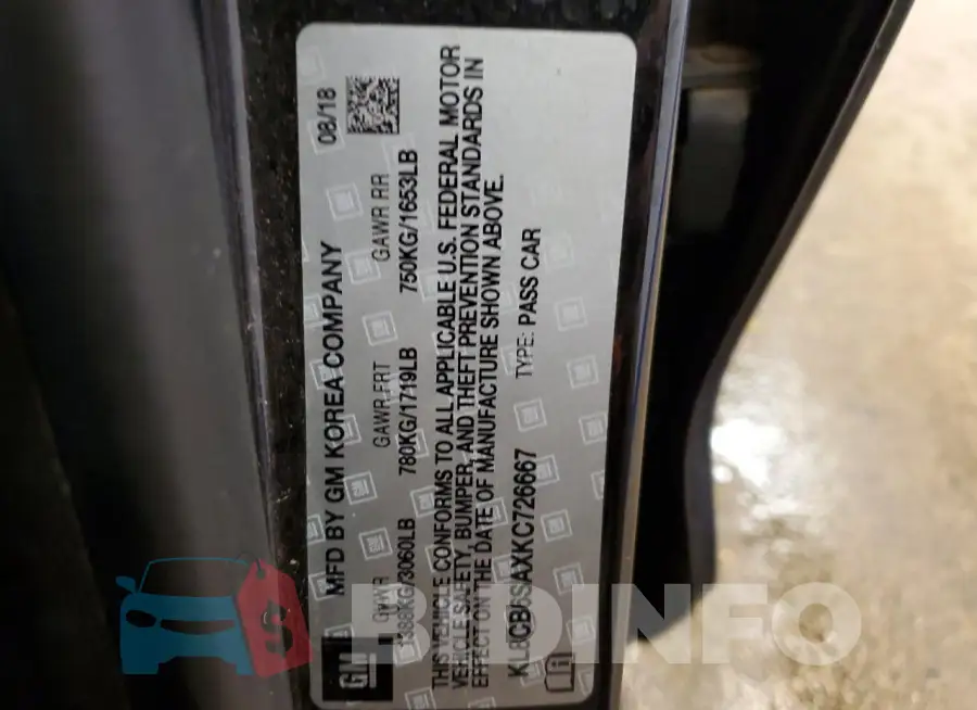 KL8CB6SAXKC726667 Photo# 12