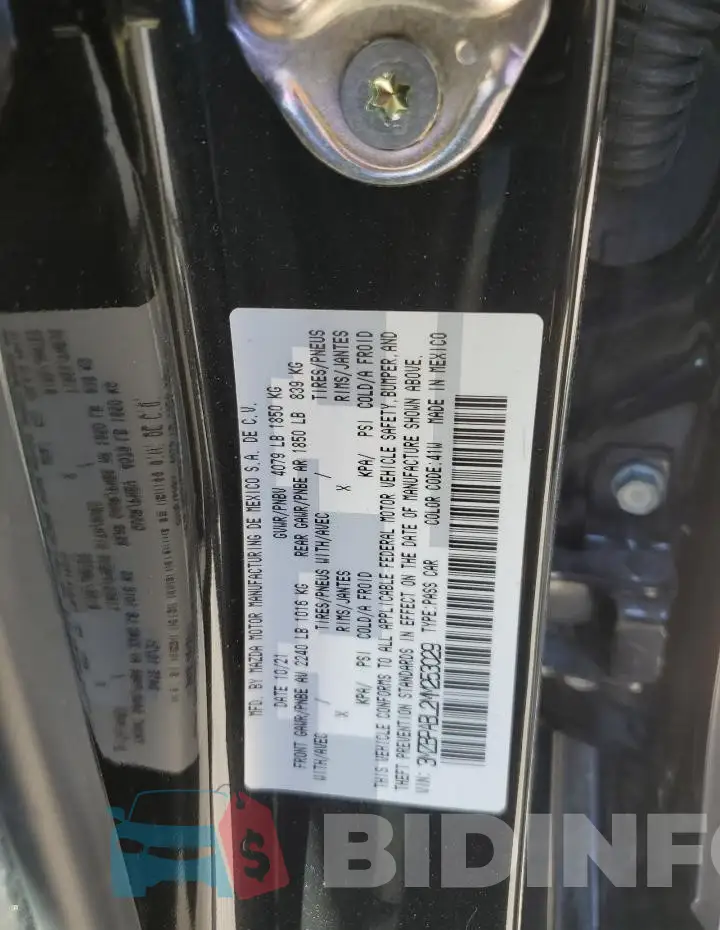 3MZBPABL2MM253029 Photo# 12