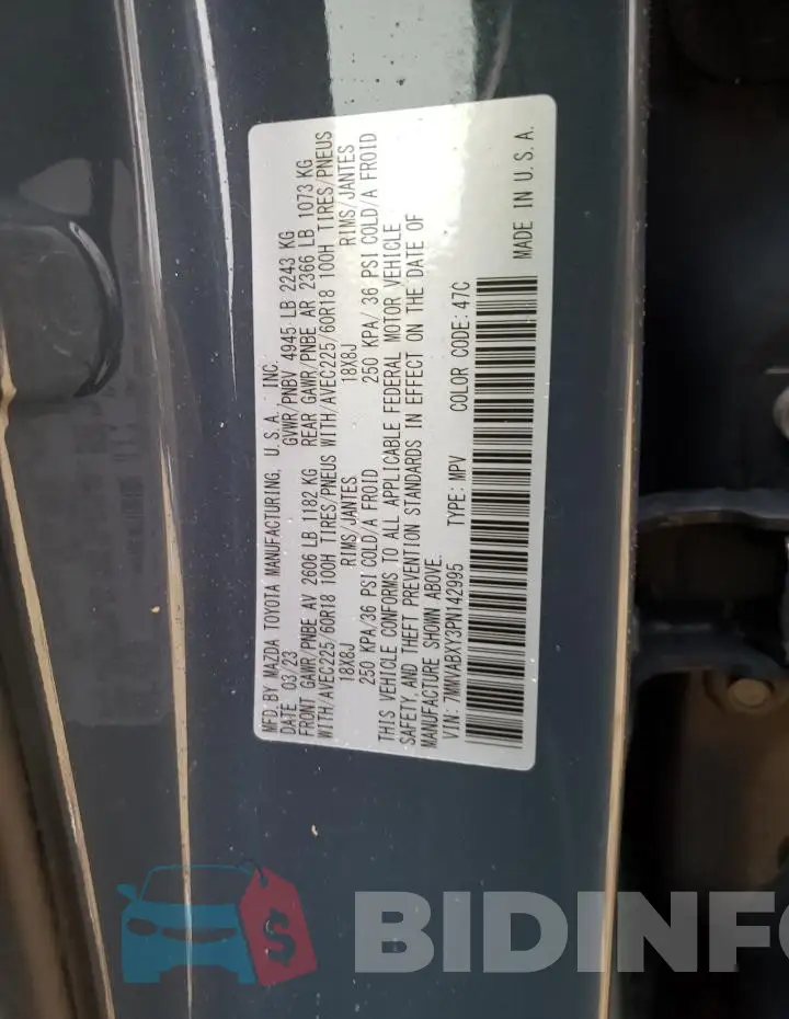 7MMVABXY3PN142995 Photo# 13