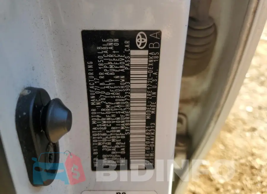 5YFBURHE3HP732903 Photo# 13