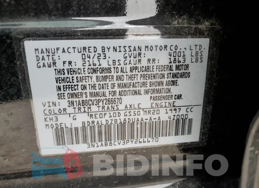 3N1AB8CV3PY266670 Photo# 13