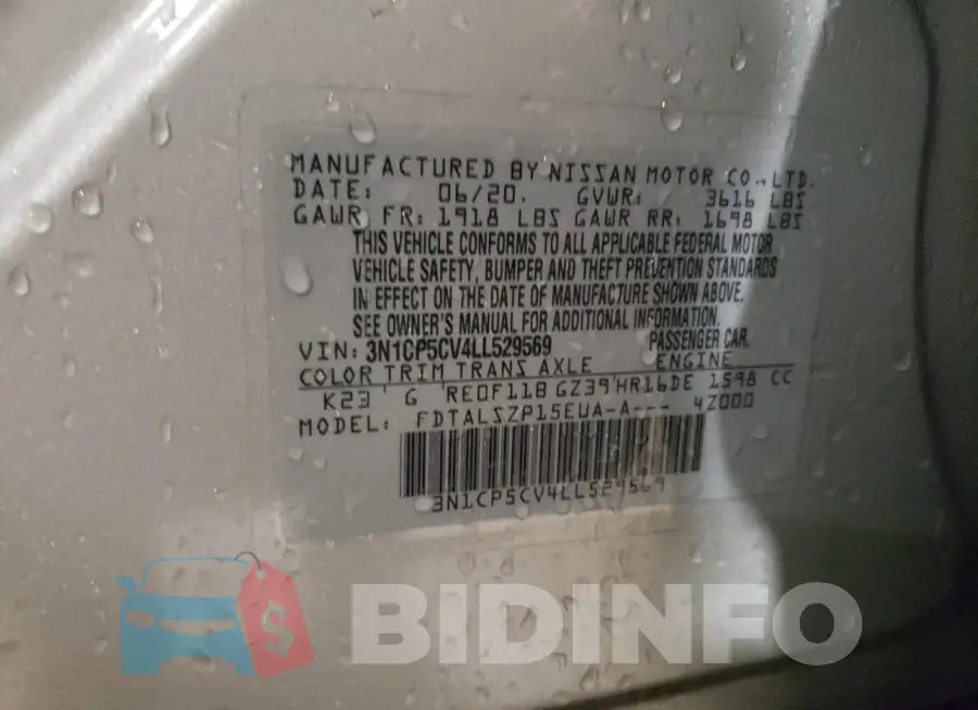 3N1CP5CV4LL529569 Photo# 13