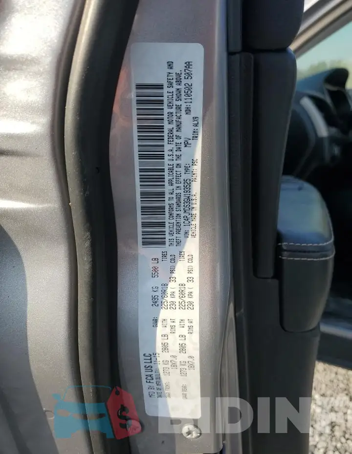 1C4PJMDS3GW193525 Photo# 12