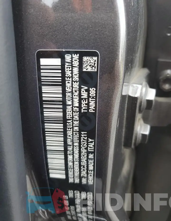 ZACCJBAB2HPG37211 Photo# 13