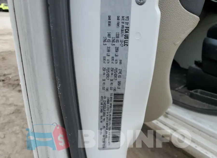 2C4RDGBG9JR160545 Photo# 14