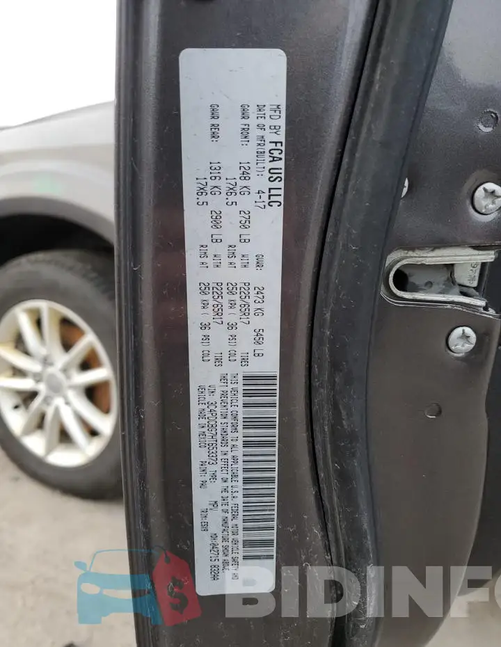 3C4PDCBG7HT653373 Photo# 12