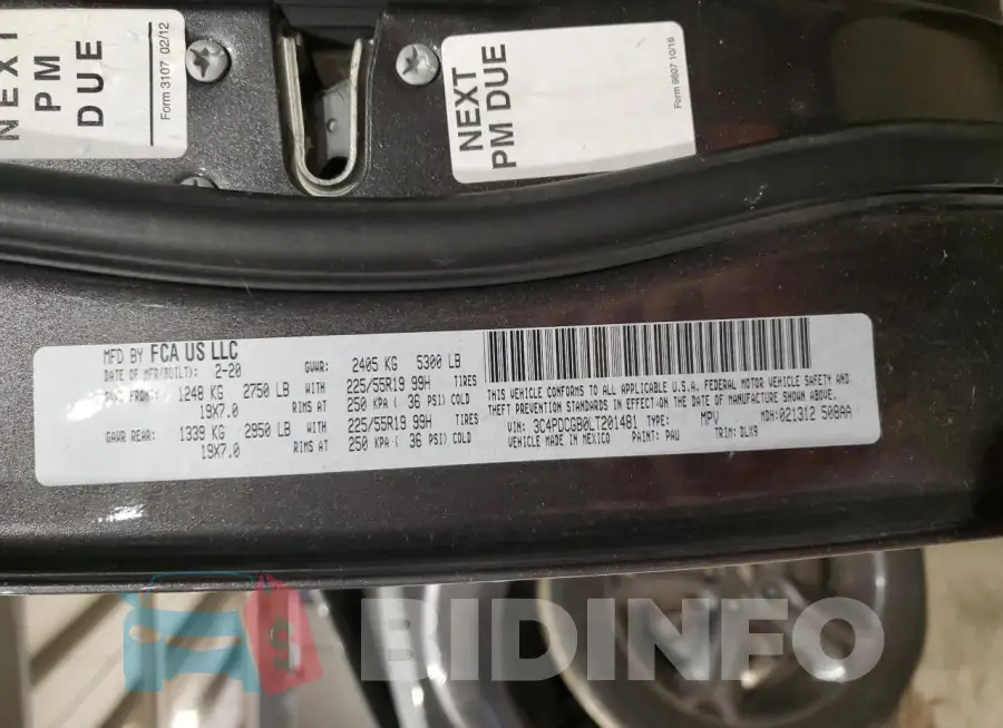 3C4PDCGB0LT201481 Photo# 12