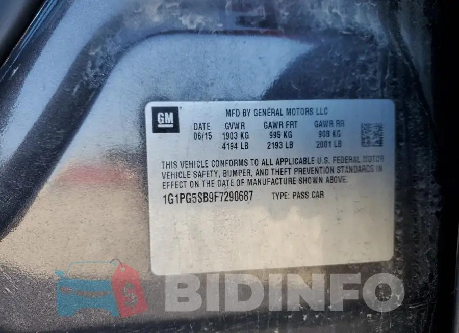 1G1PG5SB9F7290687 Photo# 12