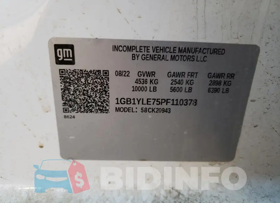 1GB1YLE75PF110378 Photo# 12