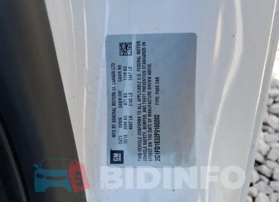2G1FD1E32F9160282 Photo# 12
